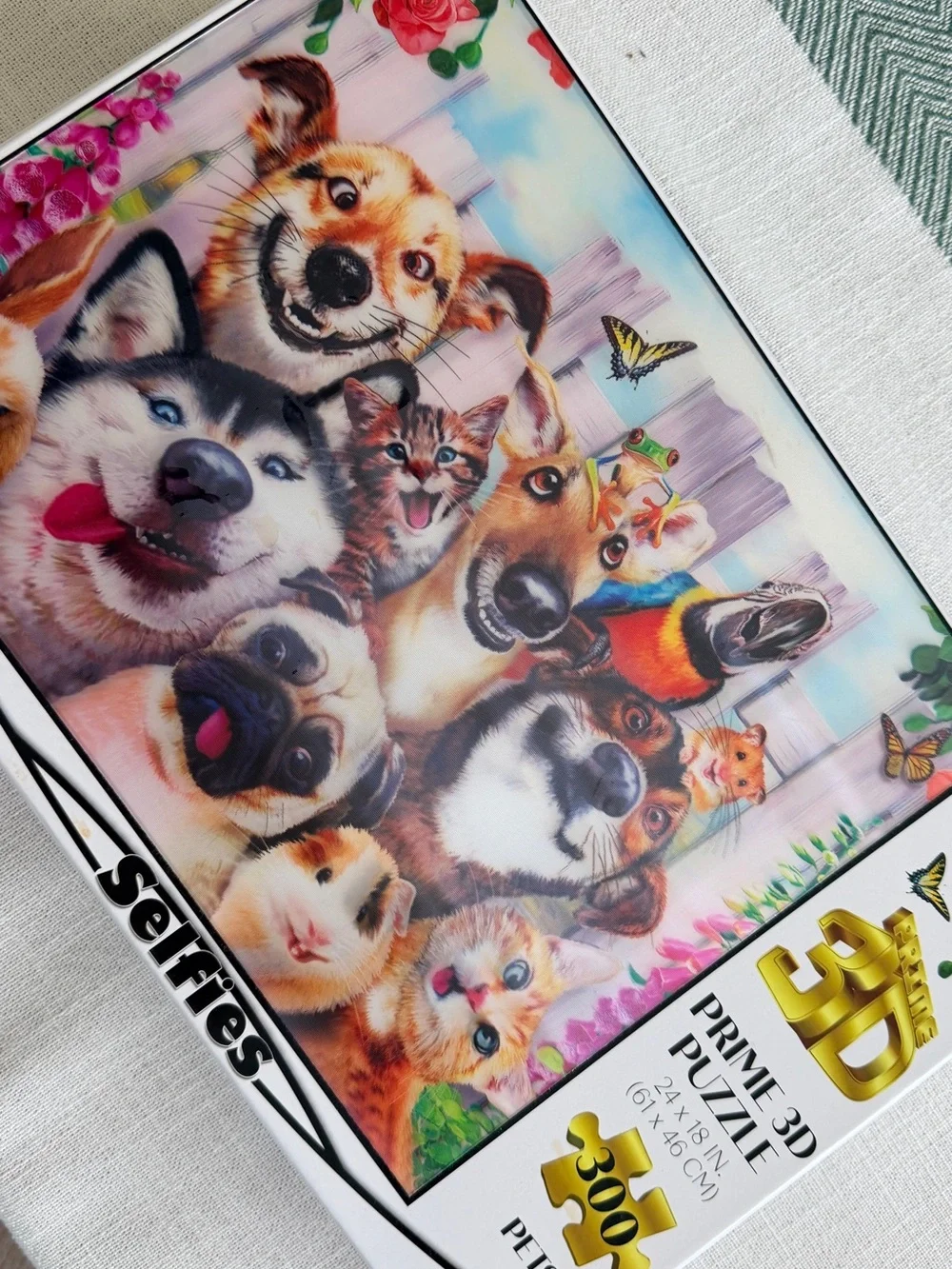 Colorful Dogs & Pets Puzzle - Multicolor Image Puzzle